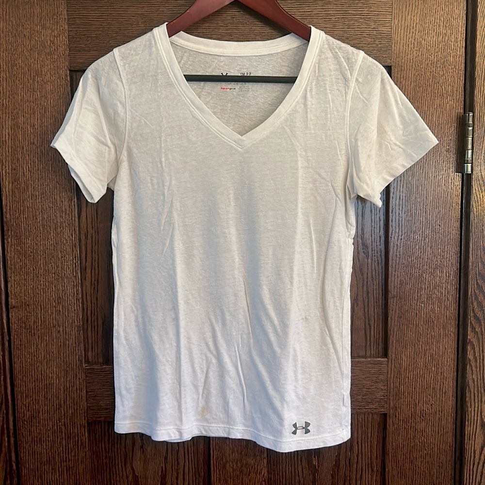 Under Armour HeatGear Athletic T V-neck women’s Small